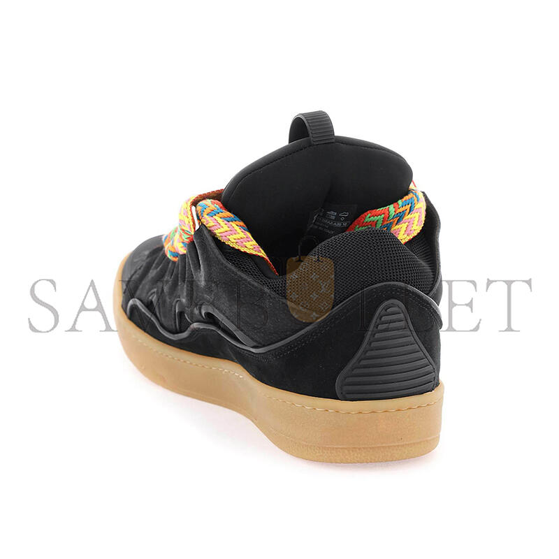 Lanu1n leather curb black fm-skrk11